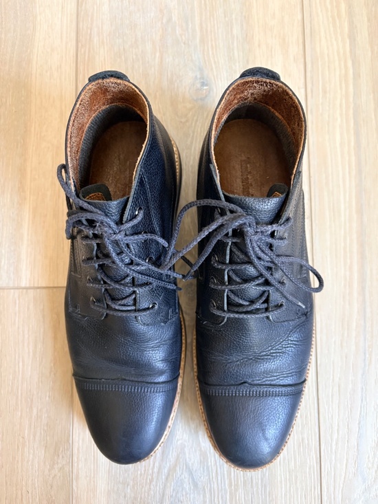 Timberland Men\'s West Haven Leather Waterproof Chukka Boots Black Size 9